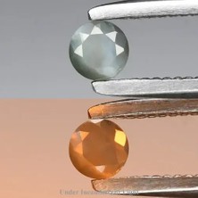 Aries 0.10CT 2.7mm Round Natural Green Alexandrite - Russia Gemstone