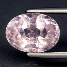 Aries 2.36CT 9.5X7MM Oval Natural Pastel Pink Tourmaline - Unheated, Africa Gem