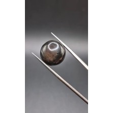 Aries 12.35CT 15.8X16MM  Natural  Round Bakır Yansımalı Obsidyen