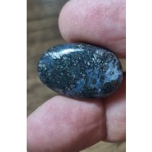 Aries 21.65CT 25.7X17.1MM Natural Oval Markazite Hipomo Jasper