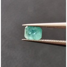 Aries 0.42CT 4.9x3.7mm Octagon Natural Emerald Zambia