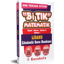 Ekpss Bi Tık Matematik Lisans Son Tekrar Soru Bankası
