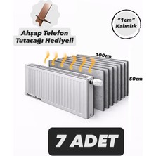 Ankaflex 7 Adet Petek Arkası Isı Yalıtım Levhası Alüminyum Folyo 7 Radyatör Arkalığı