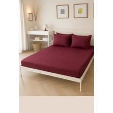 Moon Secret %100 Pamuk Çizgili Lastikli Çarşaf Seti