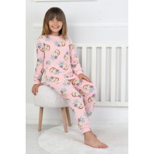 Isobel Ananas Baskılı %100 Pamuk Kız Çocuk Pijama Takımı