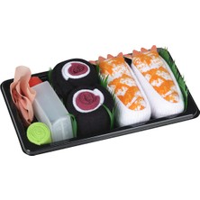 Genel Sushi Çorap Seti | 2 Çift | Eğlenceli & Hediyelik | Unisex