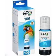 Ero Print Epson EcoTank L7750 Mavi Muadil Mürekkep 70ML