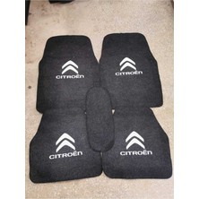 Smart Garage Citroen Oto Siyah Halı Paspas