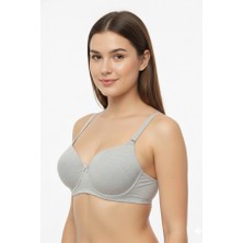 Ebru Silikonlu Destekli Mikro Tulumlu Sütyen