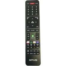 Tayfun Onvo ile Uyumlu Model 24OVF6000H Smart Tv Kumanda