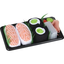 Genel Sushi Çorap Seti | 2 Çift | Eğlenceli & Hediyelik | Unisex