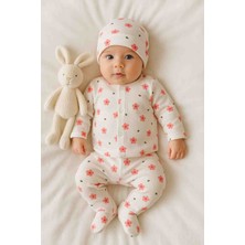 Baharda Nova %100 Pamuk Kız Bebek Yeni Doğan 5’li Hastane Çıkış Seti / Zıbın / Mevlüt Set