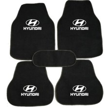 Smart Garage Hyundai Accent Uyumlu Blue Halı Paspas Siyah Renk