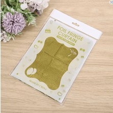 Ttt Nevamel Altın Gold Renk Fon Perde Dekor