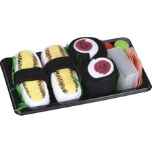Genel Sushi Çorap Seti | 2 Çift | Eğlenceli & Hediyelik | Unisex