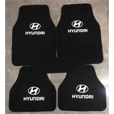 Smart Garage Hyundaı Accent Logolu Siyah Halı Paspas