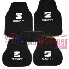 Smart Garage Seat Ibıza Halı Paspas Siyah Renk.