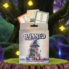 Yasaklı Kelime Oyunu Banned Wizard Fantastik ve Eğlenceli Kelimeler 45 Kart