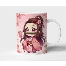 Nezuko Kamado Demon Slayer Anime Tasarım Kupa - Hediyelik Kupa - Baskılı Kupa
