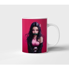 Nezuko Kamado Demon Slayer Anime Tasarım Kupa - Hediyelik Kupa - Baskılı Kupa