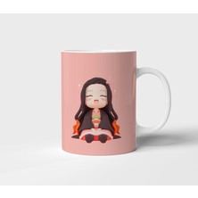 Nezuko Kamado Demon Slayer Anime Tasarım Kupa - Hediyelik Kupa - Baskılı Kupa