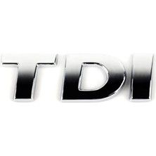 Yan Sanayi " Tdı" Krom Bagaj Yazısı Polo 2010>2017 Arası Uyumlu