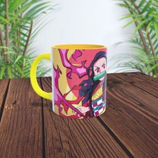 Nezuko Kamado Demon Slayer Anime Tasarım Kupa - Hediyelik Kupa - Baskılı Kupa