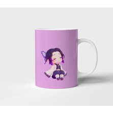 Shinobu Kocho Demon Slayer Anime Tasarım Kupa - Hediyelik Kupa - Baskılı Kupa