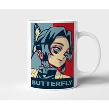 Shinobu Kocho Demon Slayer Anime Tasarım Kupa - Hediyelik Kupa - Baskılı Kupa