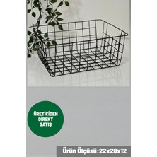 Cocovia Çok Amaçlı Sepet Organizer Banyo Düzenleyici Kiler Mutfak Organizer Dolap Içi Düzenleyici