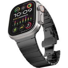 Novatis Apple Watch 11-10 46MM 6 7 8 Se Ultra Uyumlu 42 44 45 49MM Titanyum Çelik Paslanmaz Metal Kordon