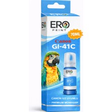 Ero Print Canon Pixma G3460 Mavi Muadil Mürekkep 70ML