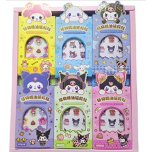 Cg Kids Sanrio Kuromi Kumaş Sticker Yaldızlı Süper Kalite Ister 1 Adet Ister 2 Adet Ister 3ADET Satın Alabilirsiniz