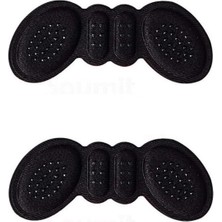 Sanal Trend Siyah Renk 3 mm Ayakkabı Topuk Vurma Önleyici ve Daraltma Padi Topuk Yastığı Pad