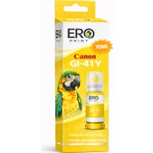 Ero Print Canon GI-41Y 4545C001 Sarı Muadil Mürekkep 70ML