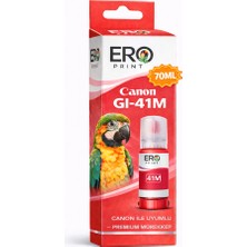 Ero Print Canon Pixma G3460 Kırmızı Muadil Mürekkep 70ML