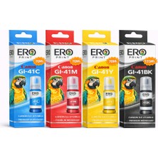 Ero Print Canon Pixma G1420 Muadil Mürekkep Set - 4 Renk