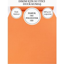 Fabricstown Su Itici Duck Kumaş | 220 G/m² | %65 Pamuk %35 Polyester | 180 cm En | Dikişlik Dayanıklı Kumaş