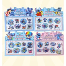 Cg Kids Stitch Temalı 3D Sulu Sticker Seti Ister 1 Adet Ister 2 Adet Ister 3 Adet Alabilirsiniz
