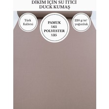 Fabricstown Su Itici Duck Kumaş | 220 G/m² | %65 Pamuk %35 Polyester | 180 cm En | Dikişlik Dayanıklı Kumaş