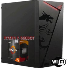 Msı Mag Shıeld M301 5500GT 16 GB Ddr4 512 M.2 SSD Wifi Ofis Pc