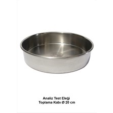 Atel-San Analiz Test Eleği İçin Toplama Kabı Ø 20 cm