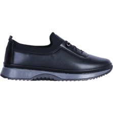 Moda Ayakkabı 286 Siyah Kadın Babet Ayakkabı