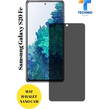 FoxPower Samsung S20 Fe Mat Hayalet Nano Cam Darbelere Karşı Dayanıklı Esnek Nano Ekran Koruyucu