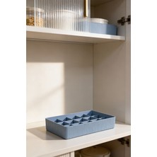 Vivenda 15 Bölmeli Çok Amaçlı Organizer, 18 x 29,5 cm "Gri"