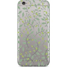 Manitoba Iphone 6 Plus / 6s Plus Uyumlu Baskılı Yumuşak Silikon Şeffaf Telefon Kılıfı