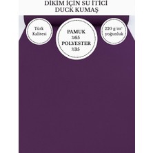 Fabricstown Su Itici Duck Kumaş | 220 G/m² | %65 Pamuk %35 Polyester | 180 cm En | Dikişlik Dayanıklı Kumaş