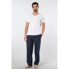 Cacharel Erkek Dokuma Pijama Takımı 2238/LACIVERT 8