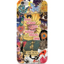 Manitoba Iphone 6/6s Uyumlu Baskılı Yumuşak Silikon Şeffaf Telefon Kılıfı