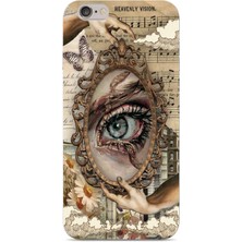 Manitoba Iphone 6 Plus / 6s Plus Uyumlu Baskılı Yumuşak Silikon Şeffaf Telefon Kılıfı